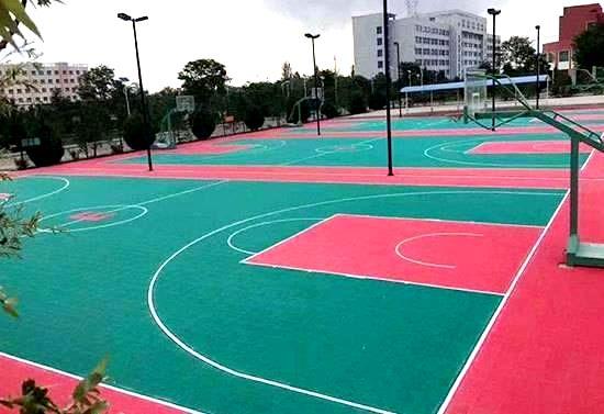 黑龙江塑胶篮球场